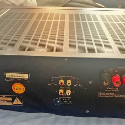 Luxman M-117 1980'S  - GREY image 3