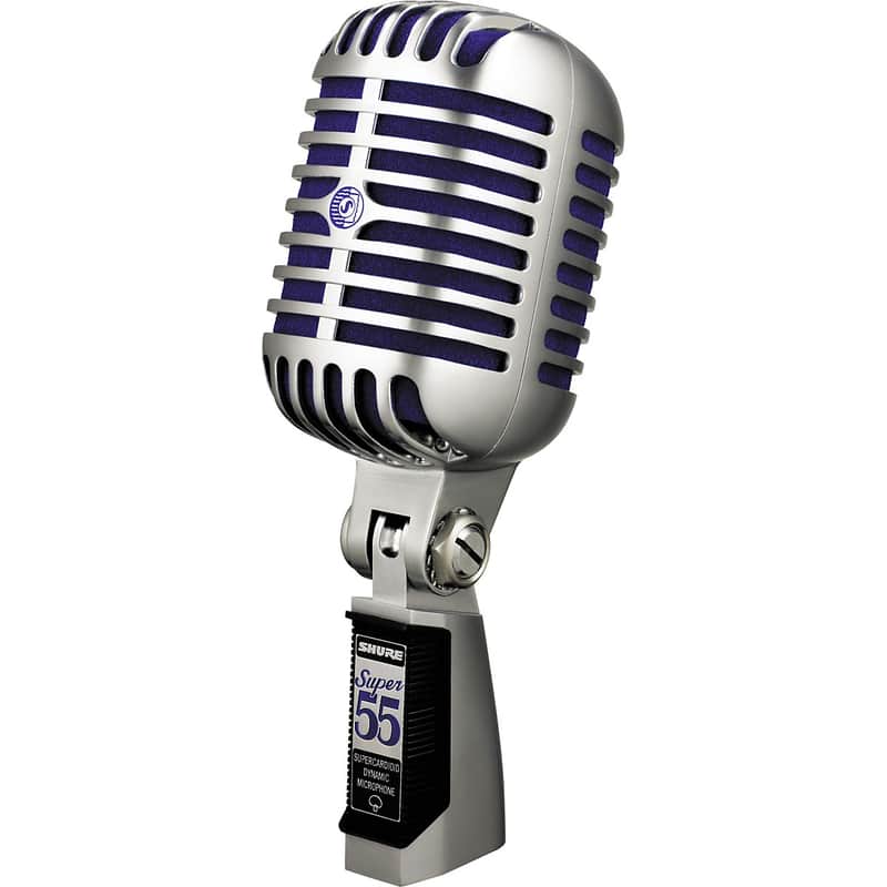 Shure Super 55 Deluxe Supercardioid Dynamic Vocal Microphone image 1