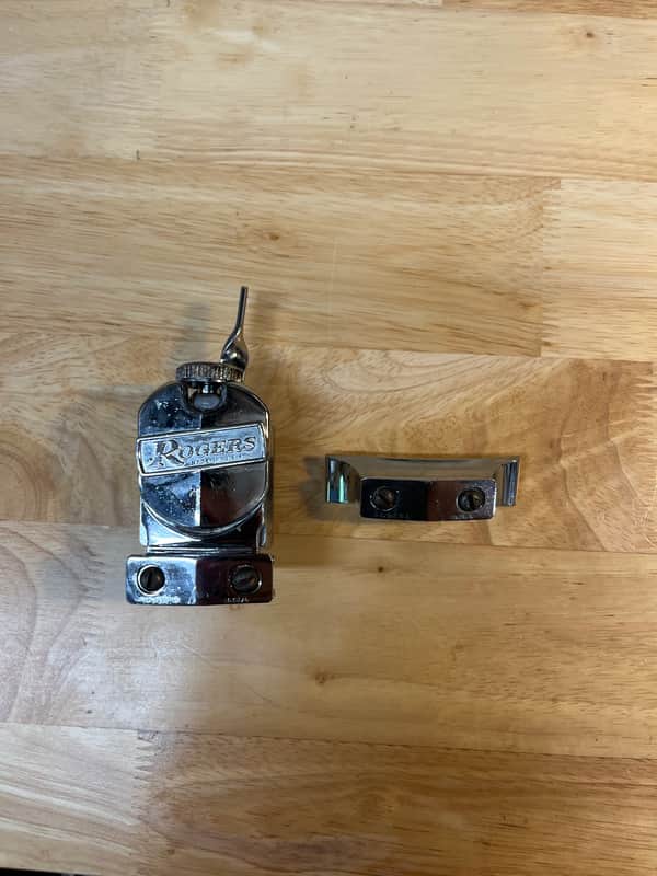 Rogers Clock face throw off (strainer) and butt plate image 1