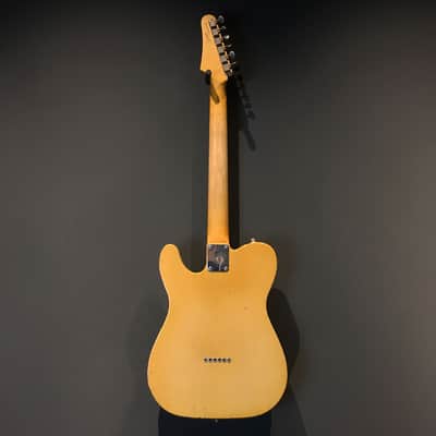 Made to Order - FRANCHIN Mars guitar Relic Aged 100% Nitro Lacquer (Butterscotch/ Sunburst/ Black/ White/ Blue/ Green/ Yellow/ Red/ Pink/ Burgundy/ Purple/ Gold/ Silver, etc.) Telecaster-Tele-T-Style Made in Italy image 10