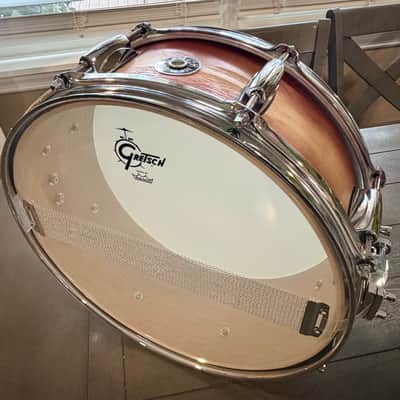 Gretsch Catalina Ash 5.5x14 snare drum - natural to tobacco image 4