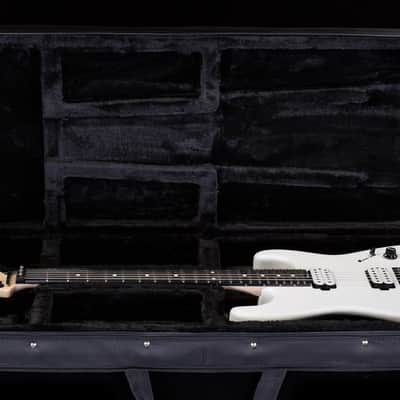 Charvel Jim Root Signature Pro-Mod San Dimas Style 1 HH FR E Ebony Fingerboard Satin White (405) image 7