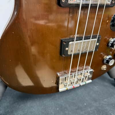 Vintage Gibson EB-3 Walnut Electric Bass Guitar Made in the USA 34" Scale image 13