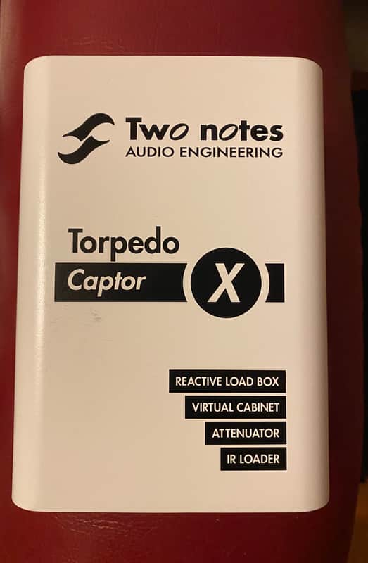 Two Notes Torpedo Captor X 8ohm Stereo Reactive Load Box / Attenuator 2020 - White image 1