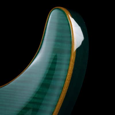 Edwards by ESP E-HR 145 QM See Through Green Seymour Duncan Floyd Rose image 9
