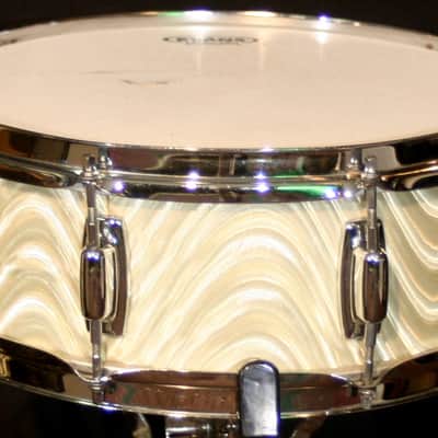 March 1971 Ludwig Standard snare drum in Silver Astro image 5