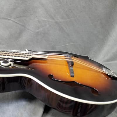Epiphone "Inspired By Gibson Custom" F-5G Mandolin Cremona Sunburst image 4
