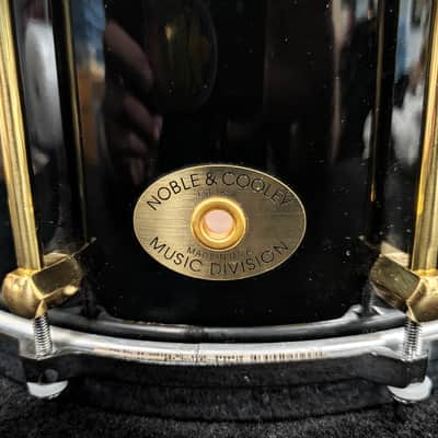 Noble & Cooley Piano Black Snare image 5