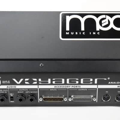 MOOG Voyager RME Analoger Synthesizer Rack + Holz + Wie Neu + OVP + Garantie image 12