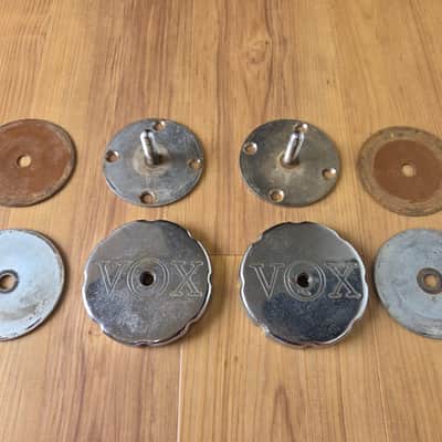 Set of Vintage Late 1960's Vox Amplifier Mounts for Swivel Amplifier Stand! Rare, Original Amp Parts! image 2