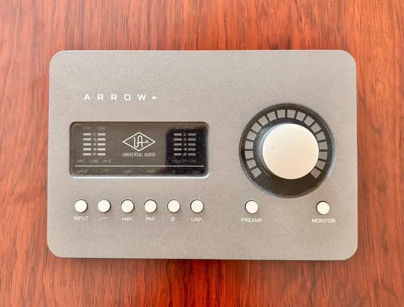 Universal Audio Arrow 2x4 Thunderbolt 3 Interface with Solo DSP Processor 2010s - Gray image 1