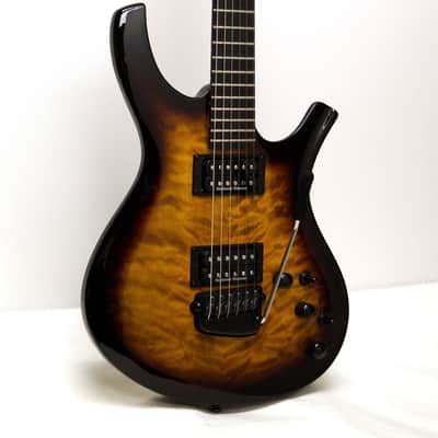 Parker PDF105 Electric Guitar w/ Ghost Piezo System - Vintage Sunburst + Gig Bag image 1