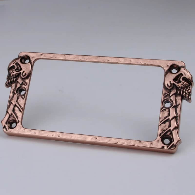 Electric Guitar or Bass Humbucker Pickups Cover Frame Flat Top Pickup Mounting Rings image 1