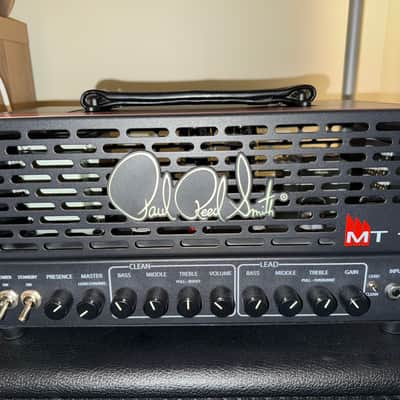 PRS MT 15 V2 Mark Tremonti Signature 2-Channel 15-Watt Guitar Amp Head 2025 - Present Black image 1