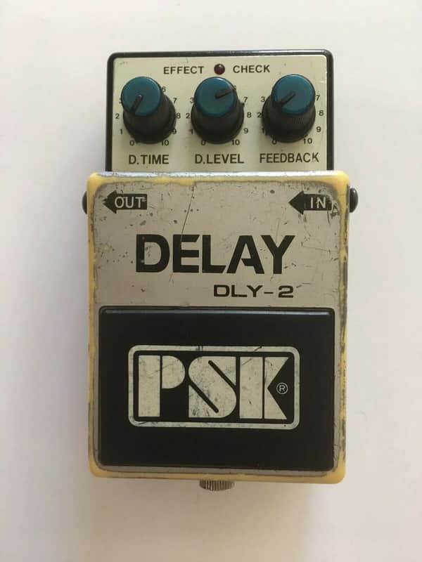 PSK DLY-2 Analog Delay Echo Rare Vintage Guitar Effect Pedal Made In Korea image 1