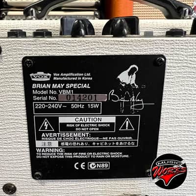 Vox   Vbm1 Brian May Special Signature Recording Amp image 8
