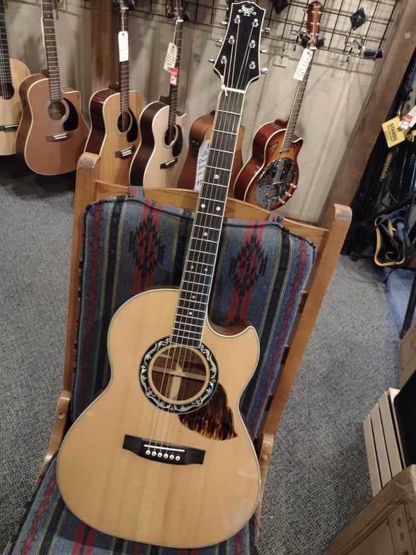 Randy Wood Custom Cutaway 2008 - Gloss natural image 1