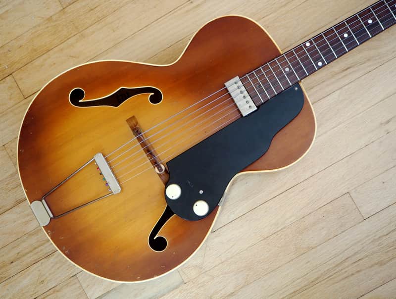 1952 National Dynamic Model 1125 Vintage Archtop Electric Guitar