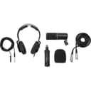 Zoom ZDM-1 Podcast Mic Pack, Podcast Dynamic Microphone, ZHP-1 Headphones, TPS-4 Tripod, Windscreen, 2-Meter XLR Cable, for Recording & Streaming Podcasts