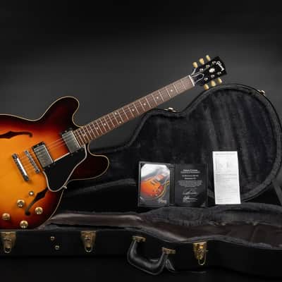 2012 Gibson Custom Shop Joe Bonamassa '61 ES-335 VOS - Vintage Sunburst | USA Limited Edition 1 / 350 Signature 1961 Reissue 3.36kg | CoA OHSC image 2