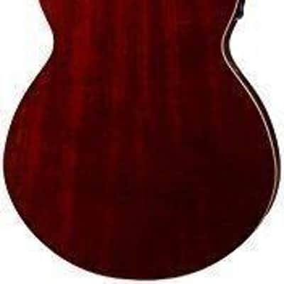 Oscar Schmidt OB100N Acoustic Electric Bass with Gig Bag in a NATURAL Finish image 2