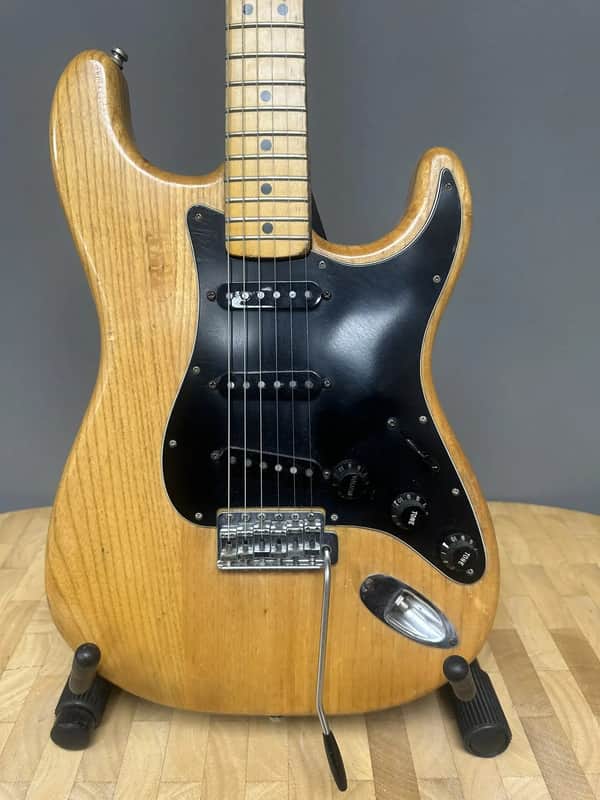 Fender 1979 Natural Stratocasterr Guitar image 1
