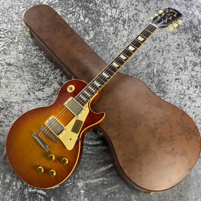 Gibson Historic Select 1959 Les Paul Reissue 2015 - New Orange Sunset Fade image 8