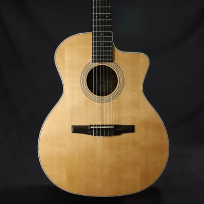 Taylor 214ce-N Nylon Acoustic-electric Guitar - Natural 500 image 9