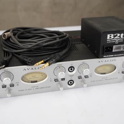 Avalon AD 2022 Dual Preamplifier w/ Power Supply w/ Mogami Gold Cables #58642 image 19