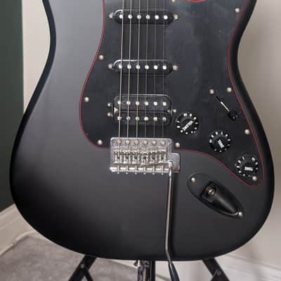 Fender Special Edition Stratocaster HSS Noir Satin black No case-no Gigbag image 3