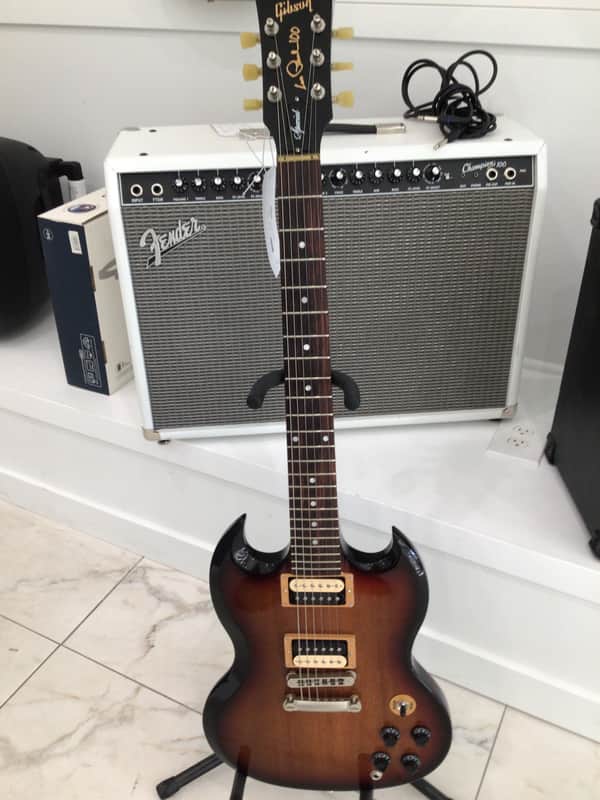 Gibson Les Paul Special 100 2017 Brown burst with built in tuner HSC Bild 1