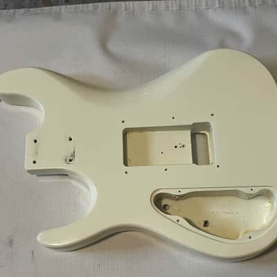2021 Indonesian Kramer Nightswan Aztec Marble Guitar Body Floyd Ready 24.75" image 12