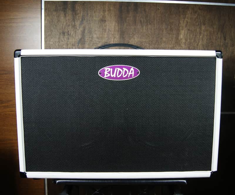 Budda 2x12 Custom Order Cabinet 212 Guitar Cab (made in USA) WHITE image 1