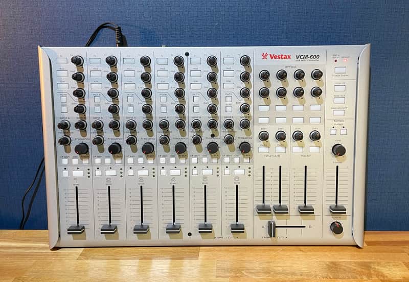 Mint] Vestax VCM-600 USB Midi DJ DAW Controller Ultra Rare! | Reverb