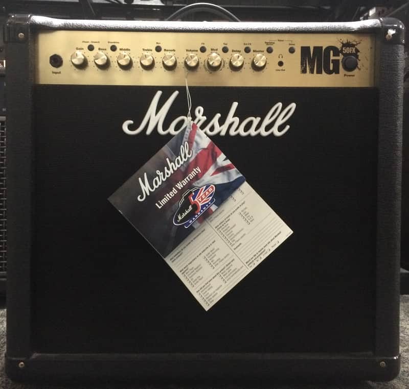 Marshall MG50FX 50 Watt Modeling Amp *FLOOR MODEL* image 1