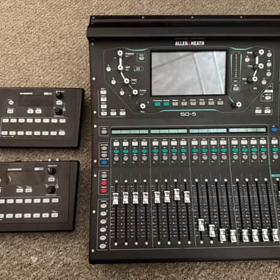 Allen & Heath SQ-5 48-Channel Digital Mixer/USB Interface and (2) ME-500 headphone modules image 1