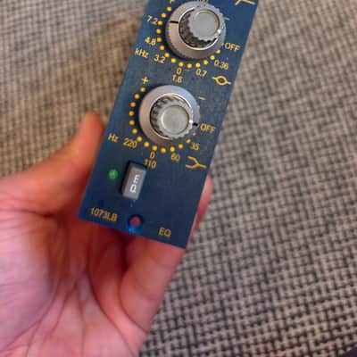 AMS Neve 1073LBEQ 500 Series Equalizer Module 2010s - Blue image 1