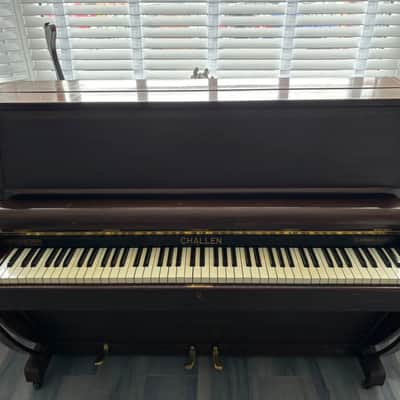 Challen Mandolin Rain Piano 1940's - Mahogany image 2
