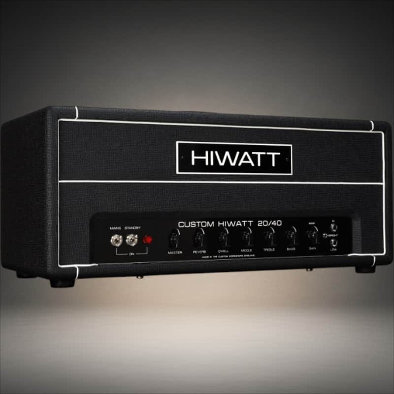 Hiwatt Studio/Stage Head - Custom Hiwatt 20/40W Head image 1
