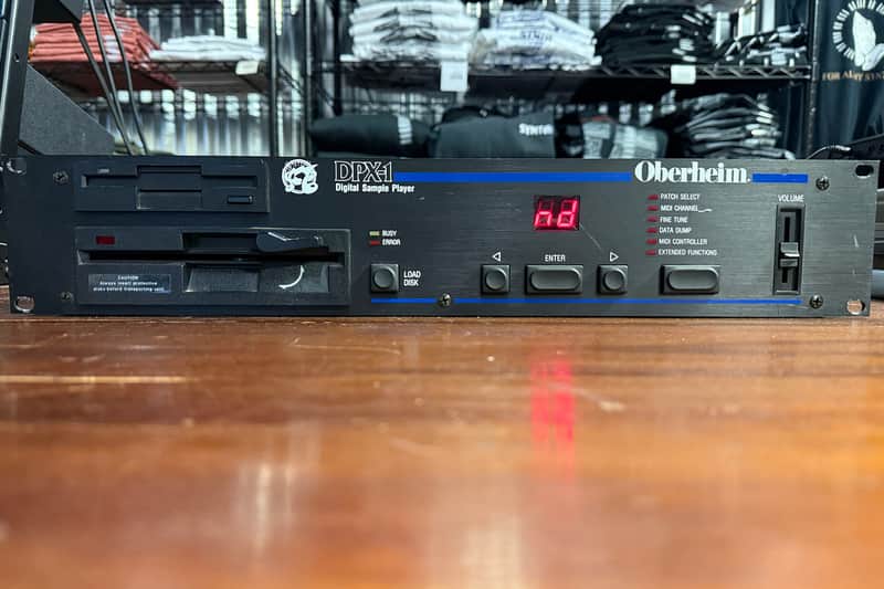 Oberheim DPX-1 8-Voice Digital Sample Player 1987 - Black image 1