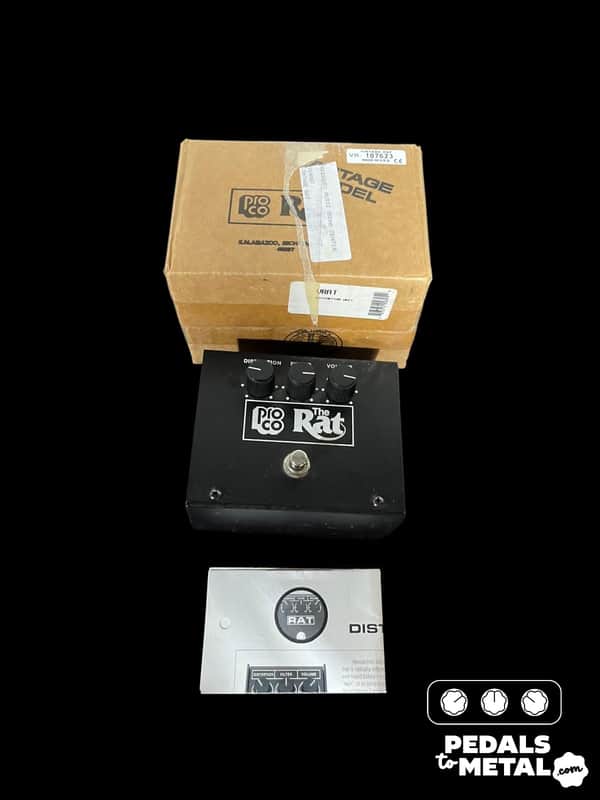 【proco】The RAT lerge box reissue ProCo Rat Big Box Reissue with LM308 Chip | Reverb