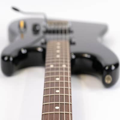 Mid 90s Yamaha STH-400R Super Strat Black w/ Hardshell Case, Humbuckers image 9