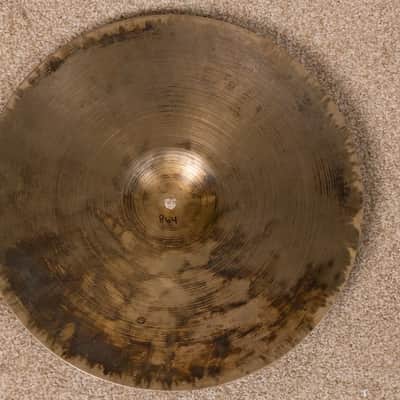 Vintage Zildjian 14" K Istanbul Intermediate Hi Hat Cymbal 864g image 5