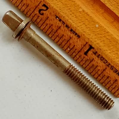 Slingerland 1+1 15/16"Tension T-Rod Radio King Snare Drum/Tom Nickel Plating 50s image 1
