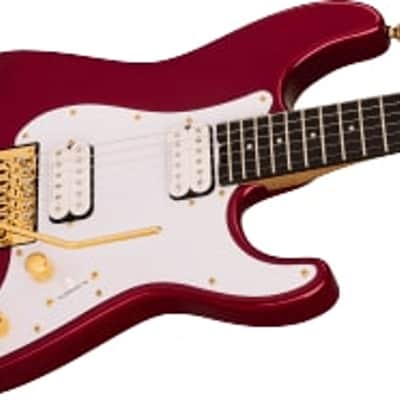 Charvel Pro-Mod Plus So-Cal® SC1 Style 1 HH FR EB, Ebony Fingerboard, Candy Apple Red image 4