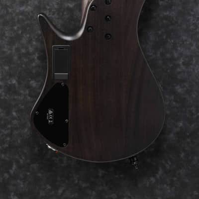 Ibanez EHB1506MS-BIF Bass Workshop EHB Electric Bass 6-String Multi Scale - Black Ice Flat + Gig Bag PGPGB image 4