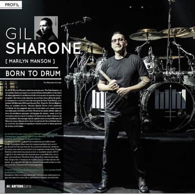 DW Collectors Series 8 Piece Custom Gil Sharone Marilyn Manson Tour Kit #44256 image 21