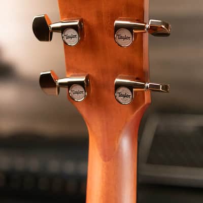Taylor Custom Shop 2024 Grand Concert 12-Fret Acoustic/Electric - Black Top Mahogany/Mahogany with Hardshell Case image 8