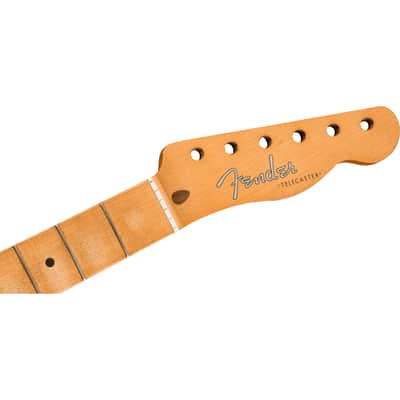 Fender Road Worn Maple '50s Telecaster Neck - Maple Fingerboard, 21 Vintage Tall Frets, "U" image 6