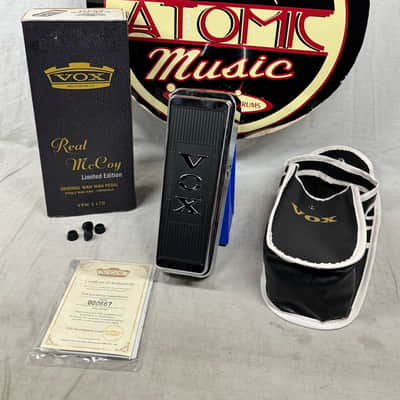 Vox VRM-1 vrm1 LTD The Real McCoy Wah Wah Pedal with COA + Box - Limited Edition